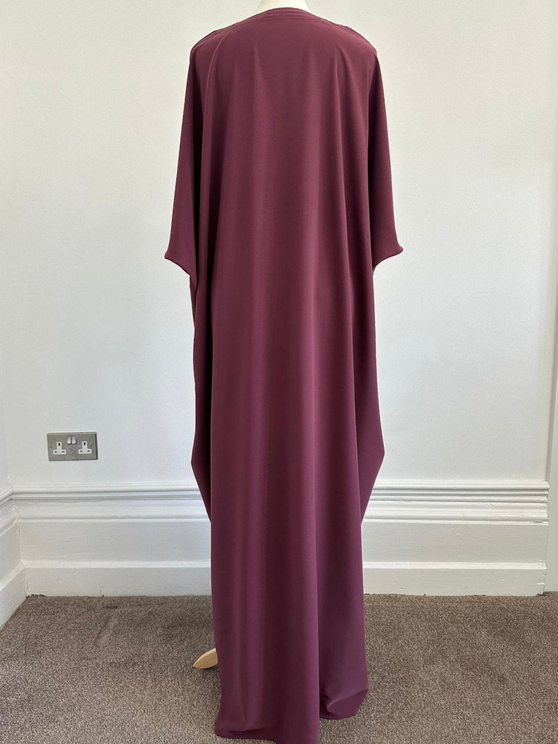 Fuchsia Purple Abaya